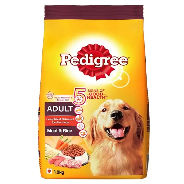 PEDIGREE DOG FOOD ADULT CHI/RICE 1.2KG