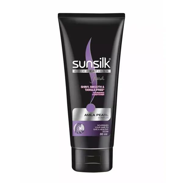 SUNSILK COND BLACK SHINE 80ML