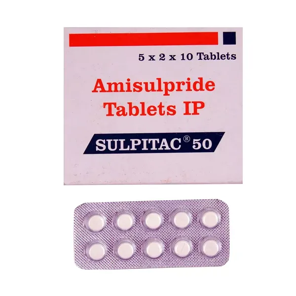 SULPITAC 50MG 10TAB