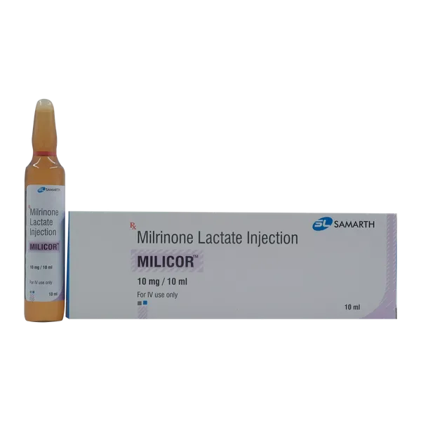 MILICOR 10MG INJ 10ML VIAL