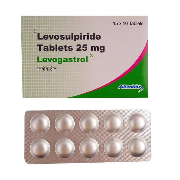 LEVOGASTROL 25MG 10TAB