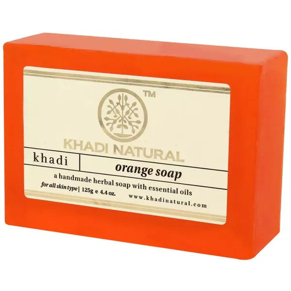 KHADI SOAP ORANGE 125GM