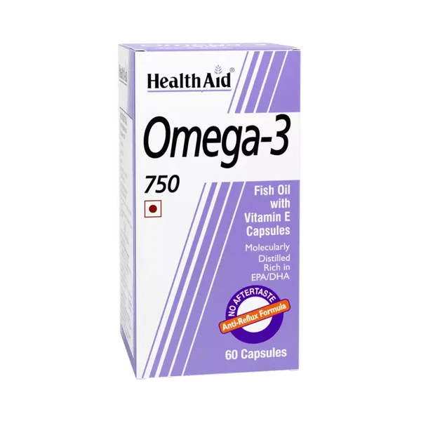 HEALTH AID OMEGA-3 750MG 60CAP