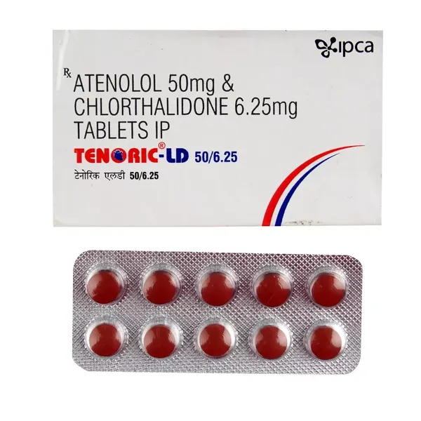 TENORIC-LD 50/6.25MG 10TAB