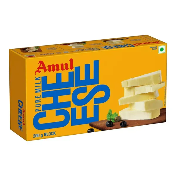 AMUL CHEESE BLOCK 200GM