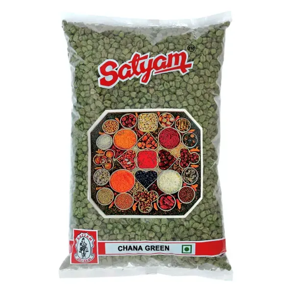 CHANA SATYAM GREEN 500GM