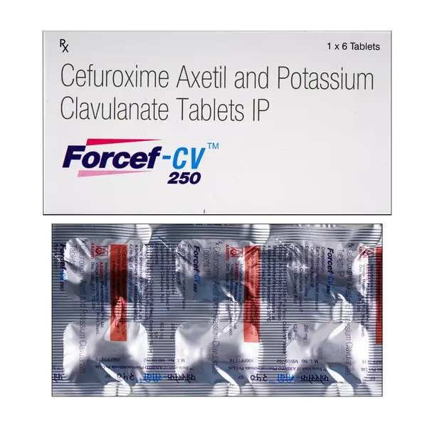 FORCEF-CV 250MG 6TAB