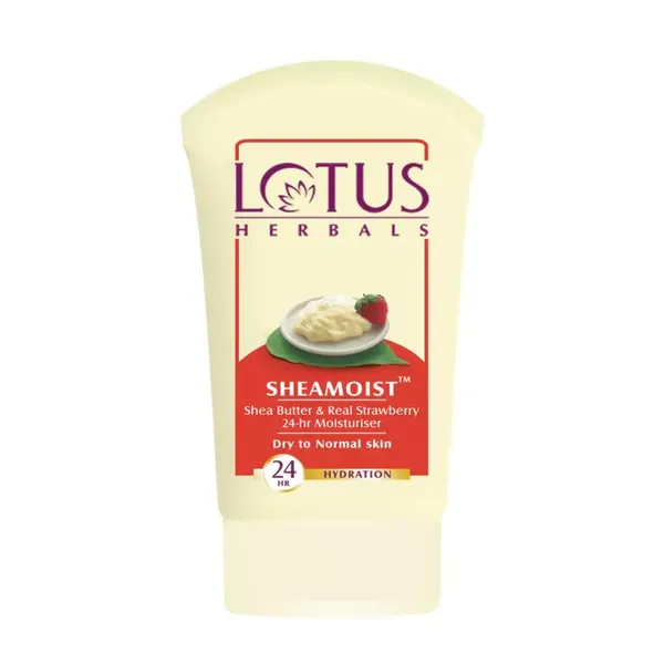 LOTUS F/MOIST SHEABTR STRAWBERRY 120GM