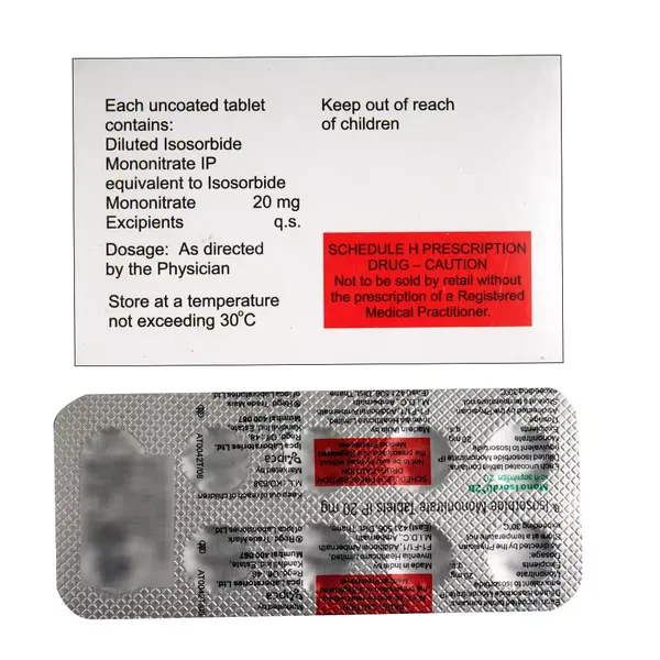 MONO-ISORDIL 20MG 10TAB