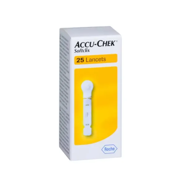 ACCU CHEK SOFTCLIX LANCET 25S NICH