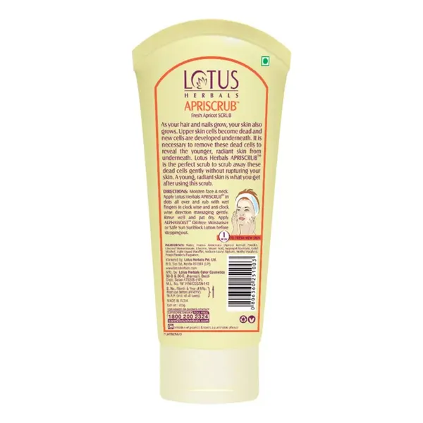 LOTUS F/SCRUB APRISCRUB 100GM