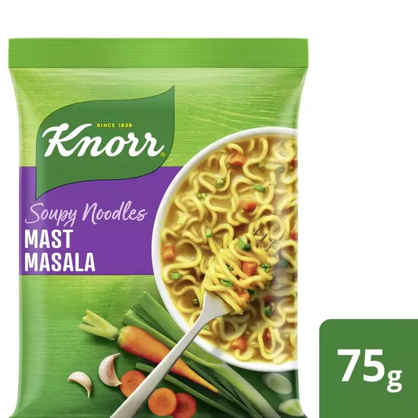 KNORR SOUPY NOODLE MASALA 75GM