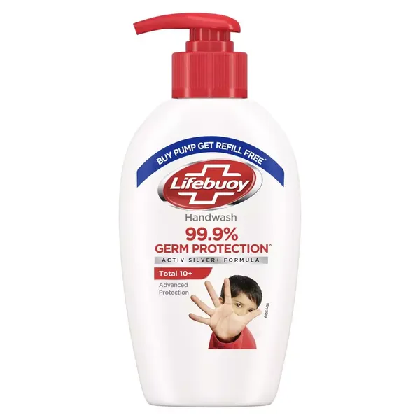 LIFEBUOY H/WASH TOTAL PUMP 190ML