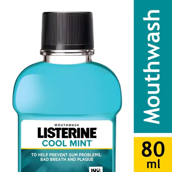 LISTERINE M/WASH COOL MINT 80ML