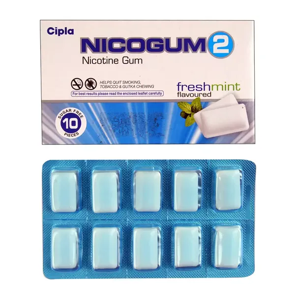 NICOGUM 2MG 10CAP