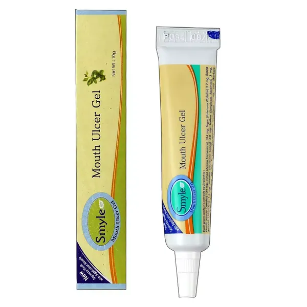 SMYLE MOUTH ULCER GEL 10GM