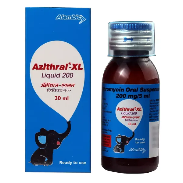 AZITHRAL-XL 200MG LIQ 30ML