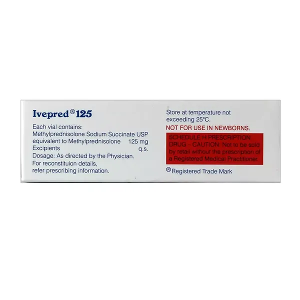 IVEPRED 125MG INJ VIAL