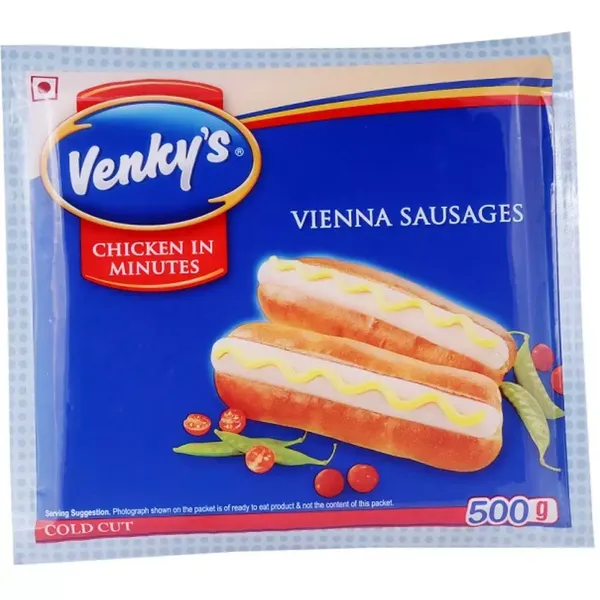 VENKYS CHI SAUSAGES VIENNA 500GM