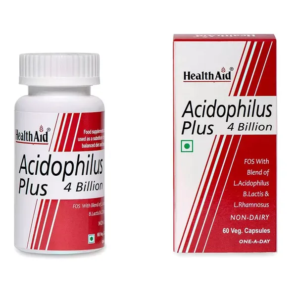 HEALTH AID ACIDOPHILUS PLUS 60CAP