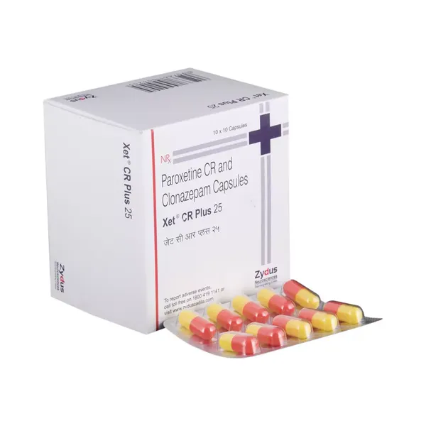 XET-CR-PLUS 25MG 10CAP