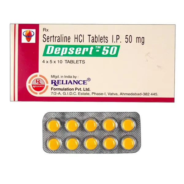 DEPSERT 50MG 10TAB