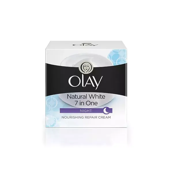 OLAY CRM NIGHT NATURAL WHITE 50GM