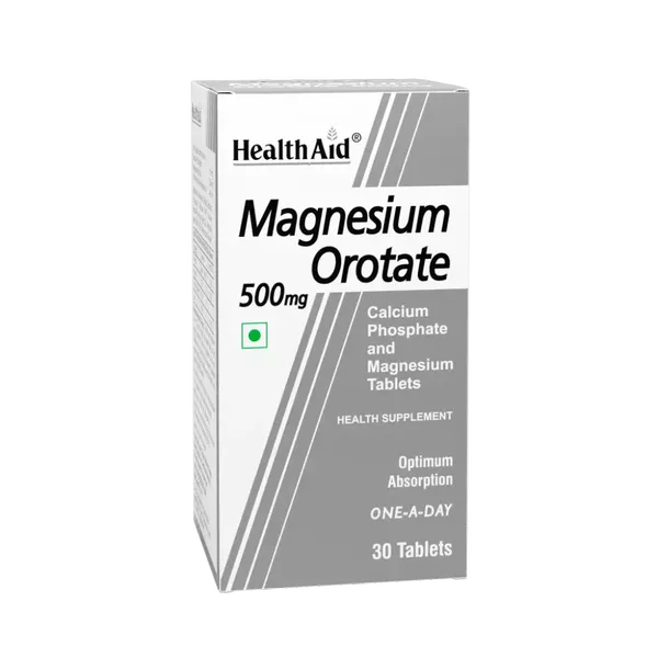 HEALTH AID MAGNESIUM OROTATE 30TAB