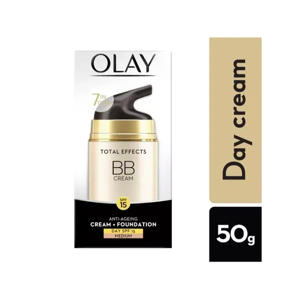 OLAY FOUND TOTAL EFFECT DAY SPF15 50GM