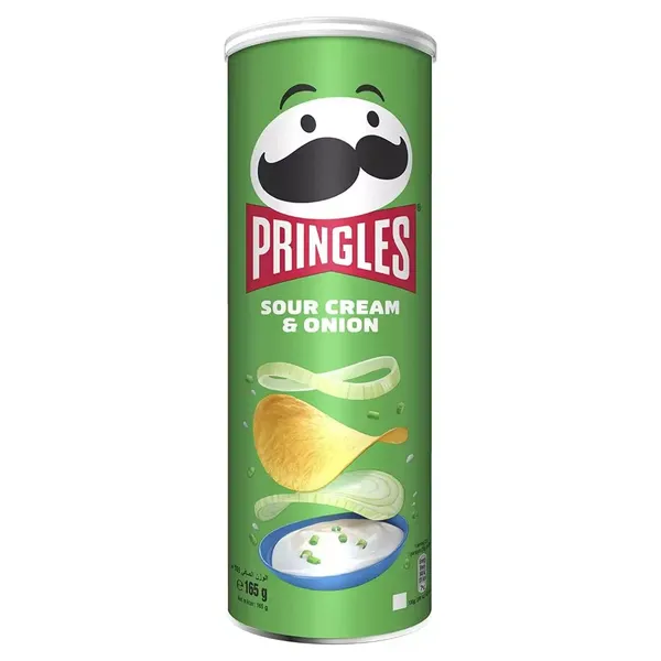 PRINGLES CHIPS SOUR CRM ONION 181GM