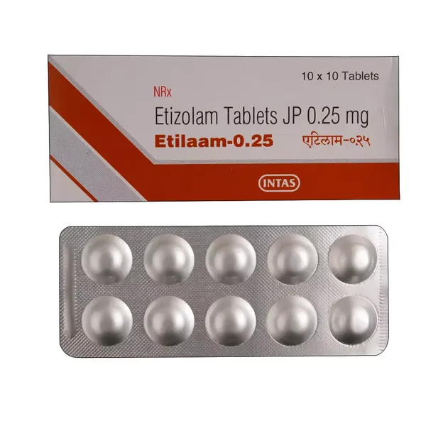 ETILAAM 0.25MG 10TAB