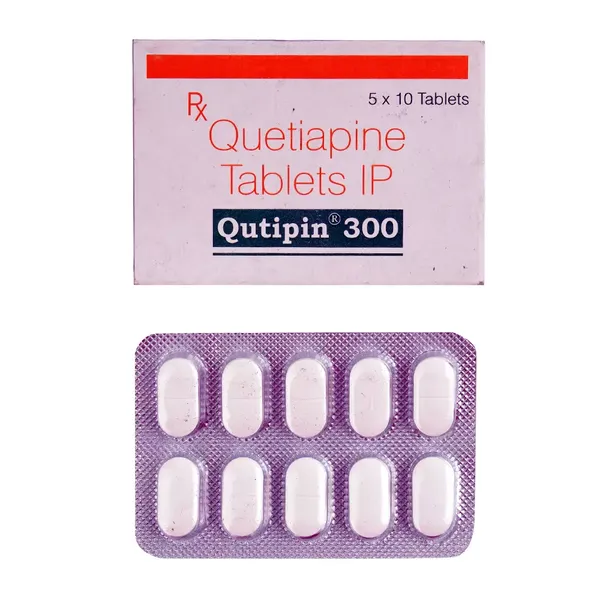 QUTIPIN 300MG 10TAB