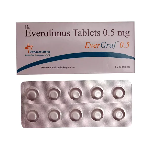 EVERGRAF 0.5MG 10TAB