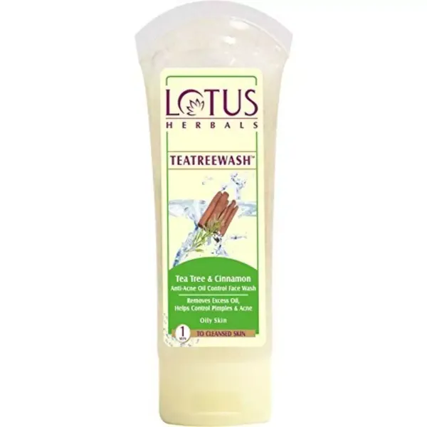 LOTUS F/WASH TEATREE/CINNAMON 80GM