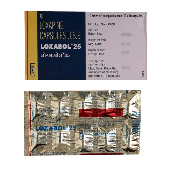 LOXABOL 25MG 10CAP