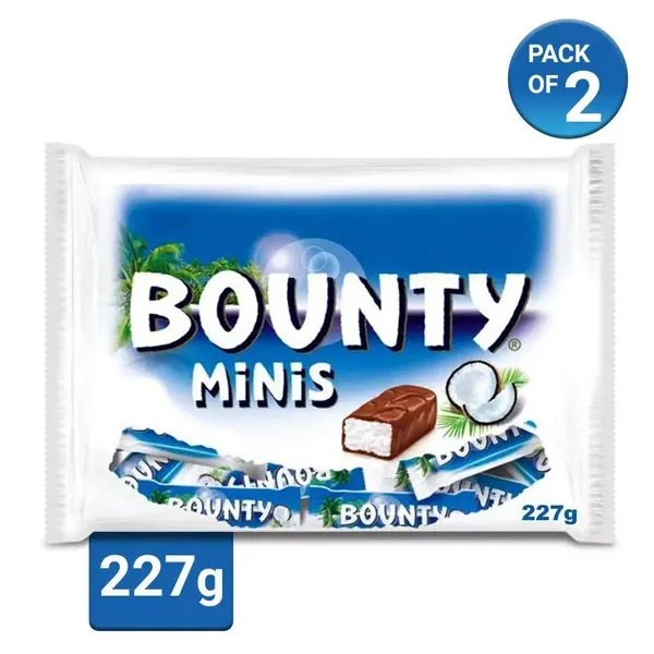 BOUNTY CHOC MINI BAG 270GM