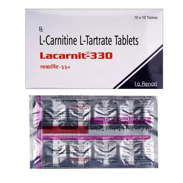 LACARNIT 330MG 10TAB