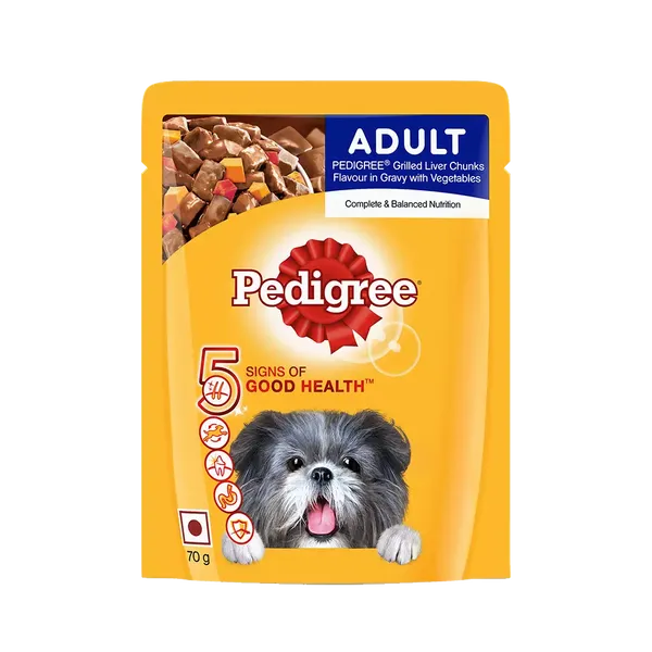 PEDIGREE DOG FOOD CHI/LIVER 70GM