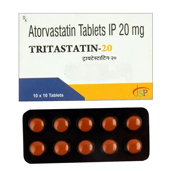 TRITASTATIN 20MG 10TAB