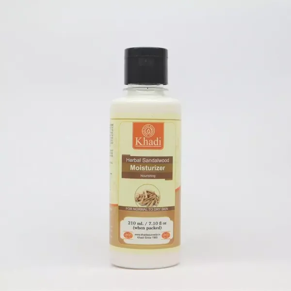 KHADI MOIST/LTN SANDALWOOD 210ML