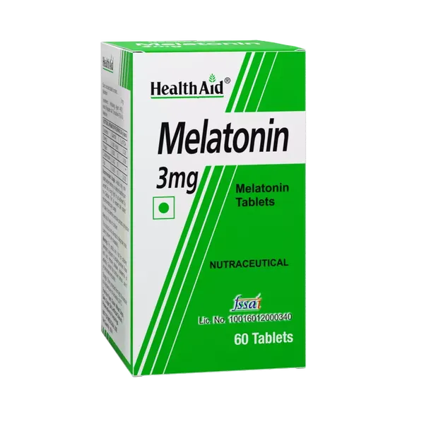 HEALTH AID MELATONIN 3MG 60TAB