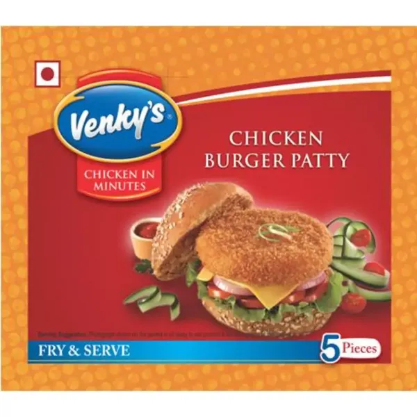 VENKYS CHI BURGER PATTY 250GM