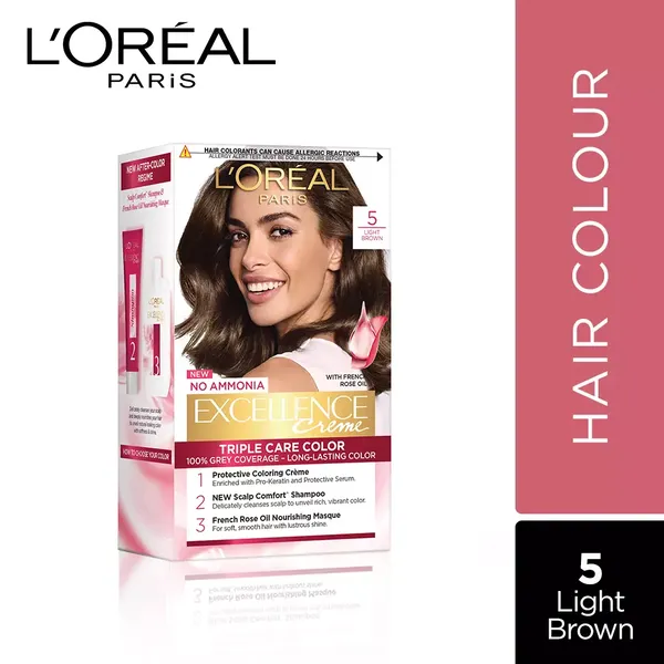 LOREAL HR/COLOR EXCE NATURAL BROWN 5 1PC