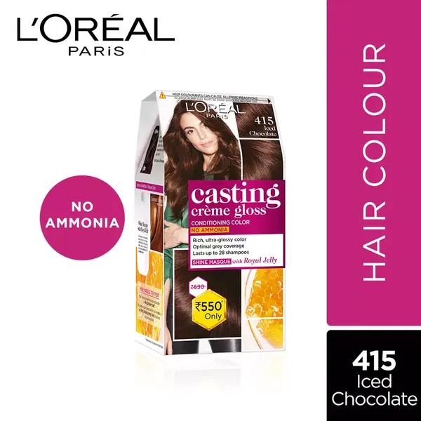 LOREAL HR/COLOR CAST ICED CHOC 415 1PC