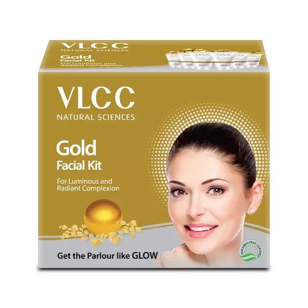 VLCC FACIAL KIT GOLD SINGLE 60GM