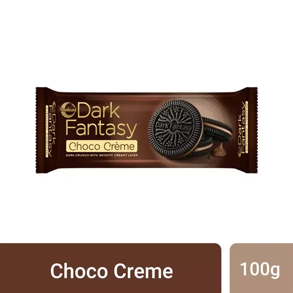 SUNF BISC DARK FANTASY CHOC 100GM