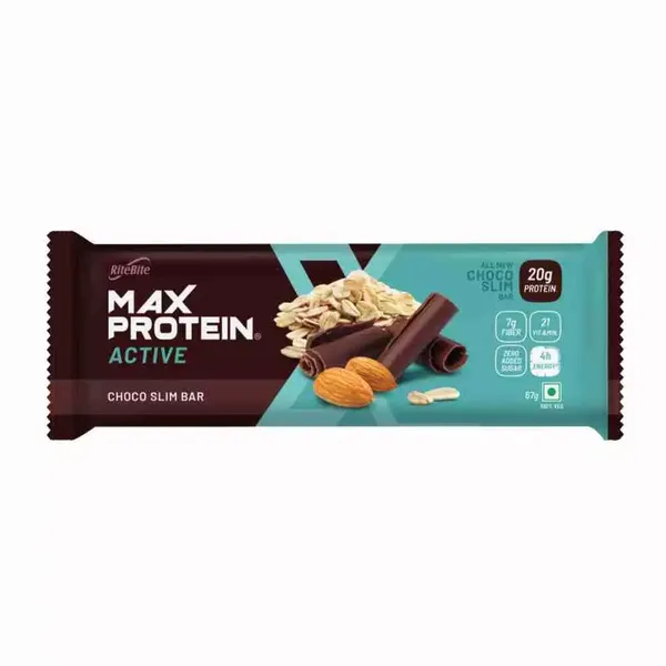 RITE B ENERGY BAR MAX PRO CHOC SLIM 67GM