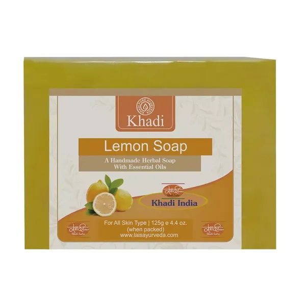 KHADI SOAP LEMON 125GM