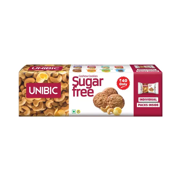 UNIBIC S/F COOKIES CASHEW 75GM