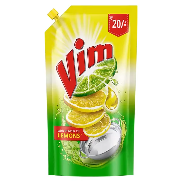 VIM DROP LIQ DISH WASH LEMON 140ML